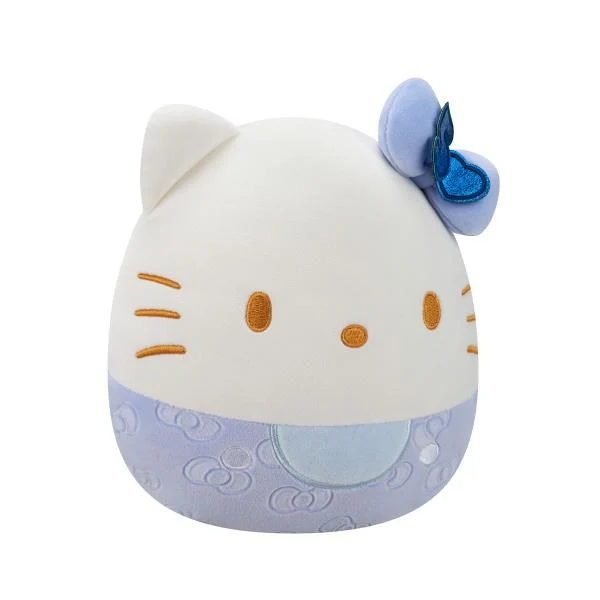 М'яка іграшка Squishmallows 20 см Синій Плюш Кіт