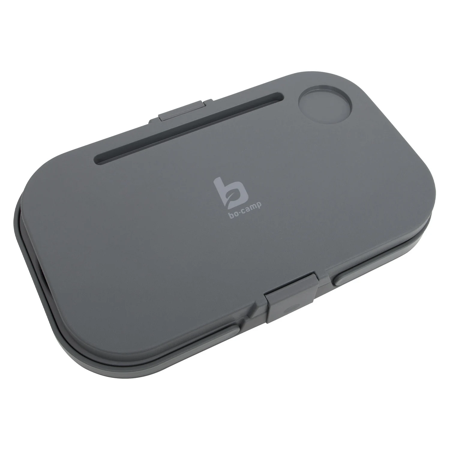 Складна корзина Bo-Camp Foldable Box 17L ABS пластик / силікон 45х27х24 см сірий