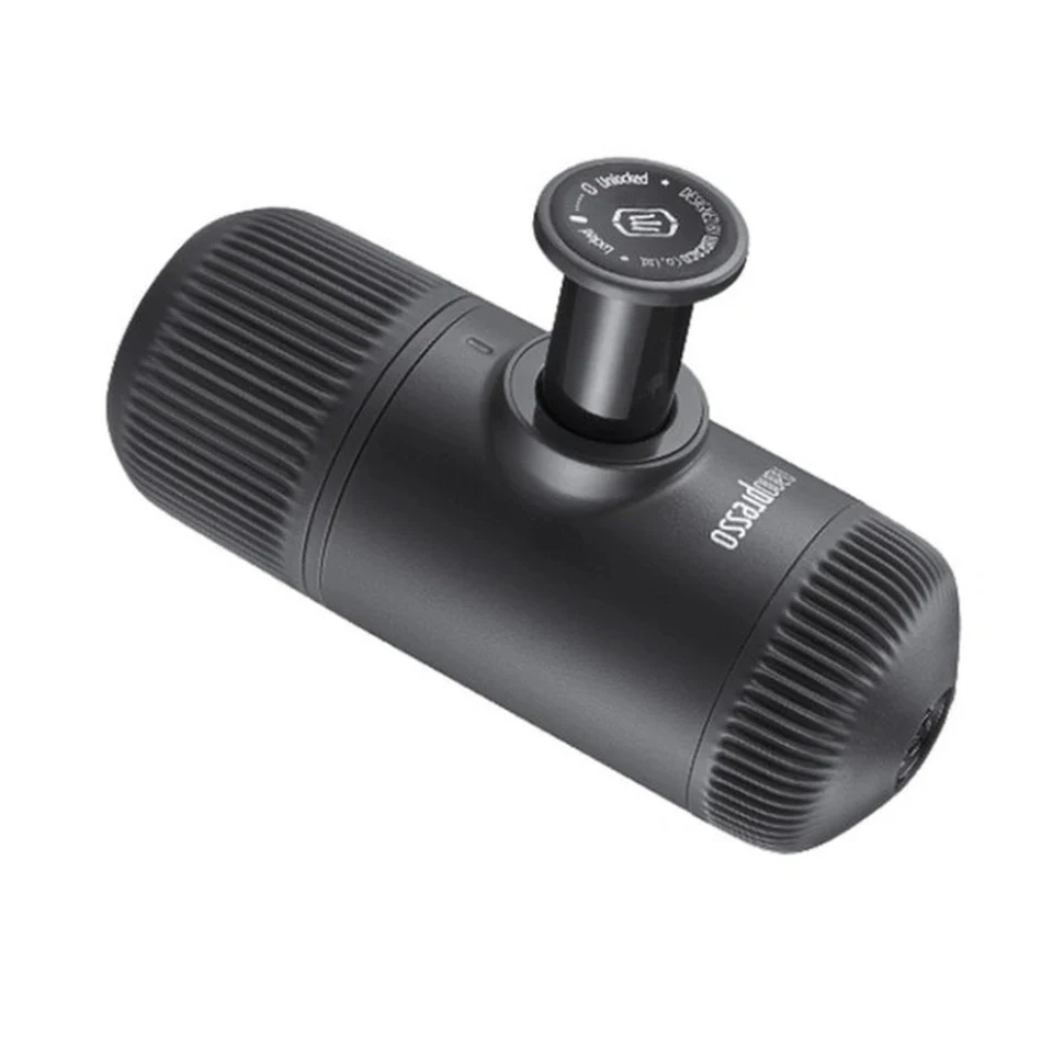 Кавоварка Wacaco Nanopresso Grey капсульна 62x71x156 мм нержавіюча сталь