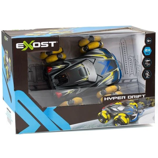 Машинка на радіокеруванні Silverlit Exost Hyper Drift 1:14 до 8 км/год срібляста
