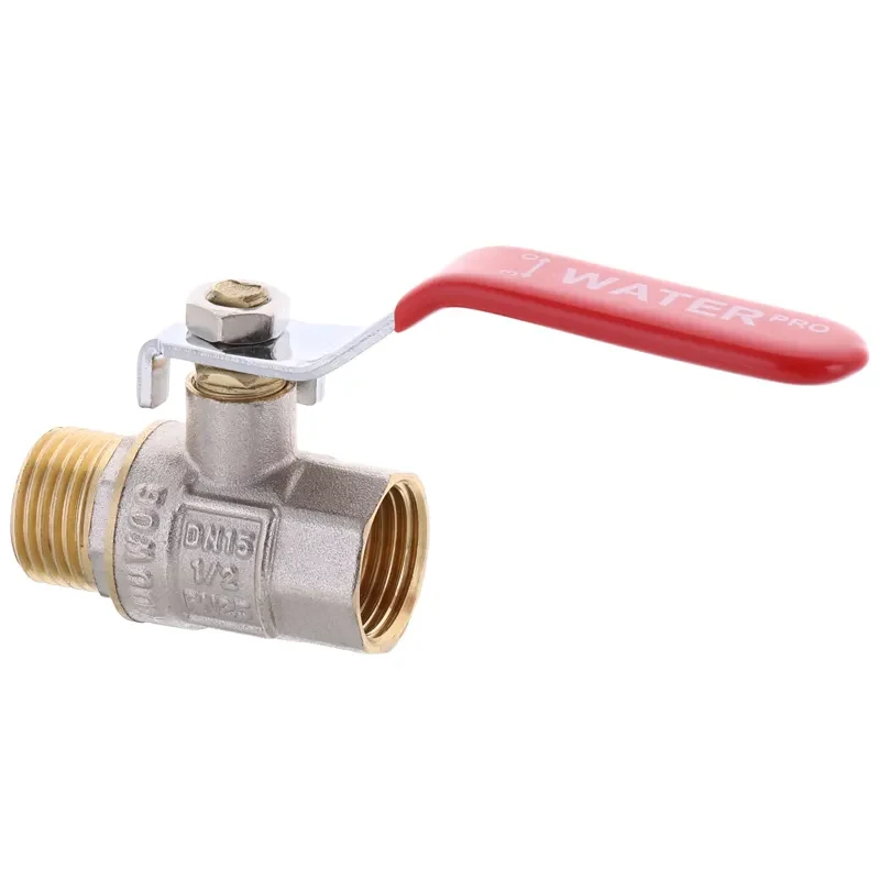 Кран кульовий Waterpro WP0143 1/2" ГШР латунь 16 Бар для водопроводу