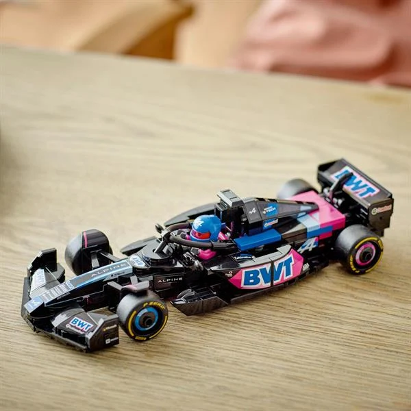 Конструктор LEGO Speed Champions Автомобіль F1 BWT Alpine A524 258 деталей Пластик Різнобарвний
