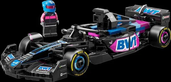 Конструктор LEGO Speed Champions Автомобіль F1 BWT Alpine A524 258 деталей Пластик Різнобарвний