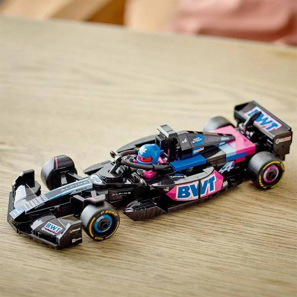 Конструктор LEGO Speed Champions Автомобіль F1 BWT Alpine A524 258 деталей Пластик Різнобарвний