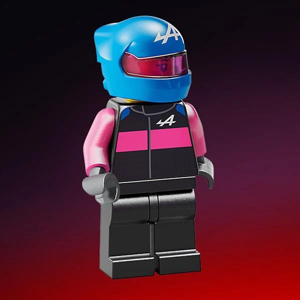 Конструктор LEGO Speed Champions Автомобіль F1 BWT Alpine A524 258 деталей Пластик Різнобарвний