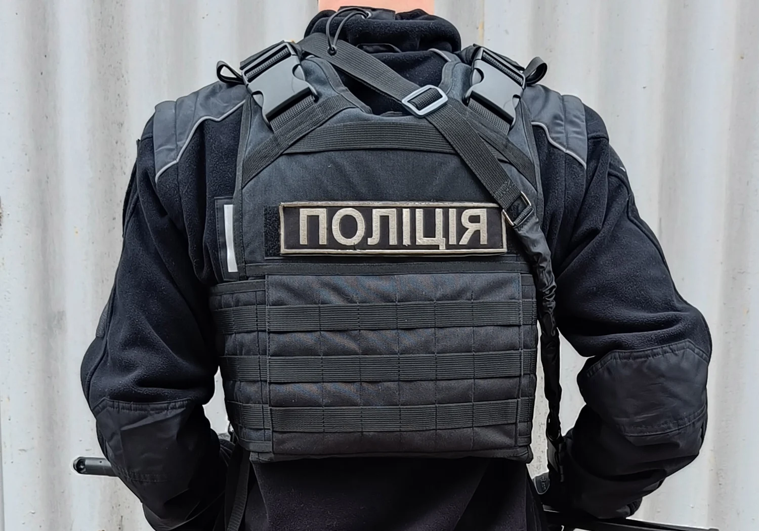 Плитоноска Pantsyr-2 тактичний військовий жилет MOLLE 1,1 кг Cordura 1050 чорний