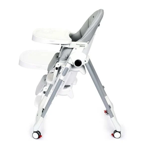 Стільчик для годування Peg-Perego Prima Pappa Follow Me 75,5х55,5х104,5 см сірий