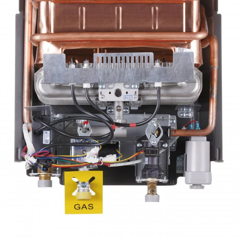 Газова колонка Thermo Alliance JSD20-10NQB 10 л метал чорна