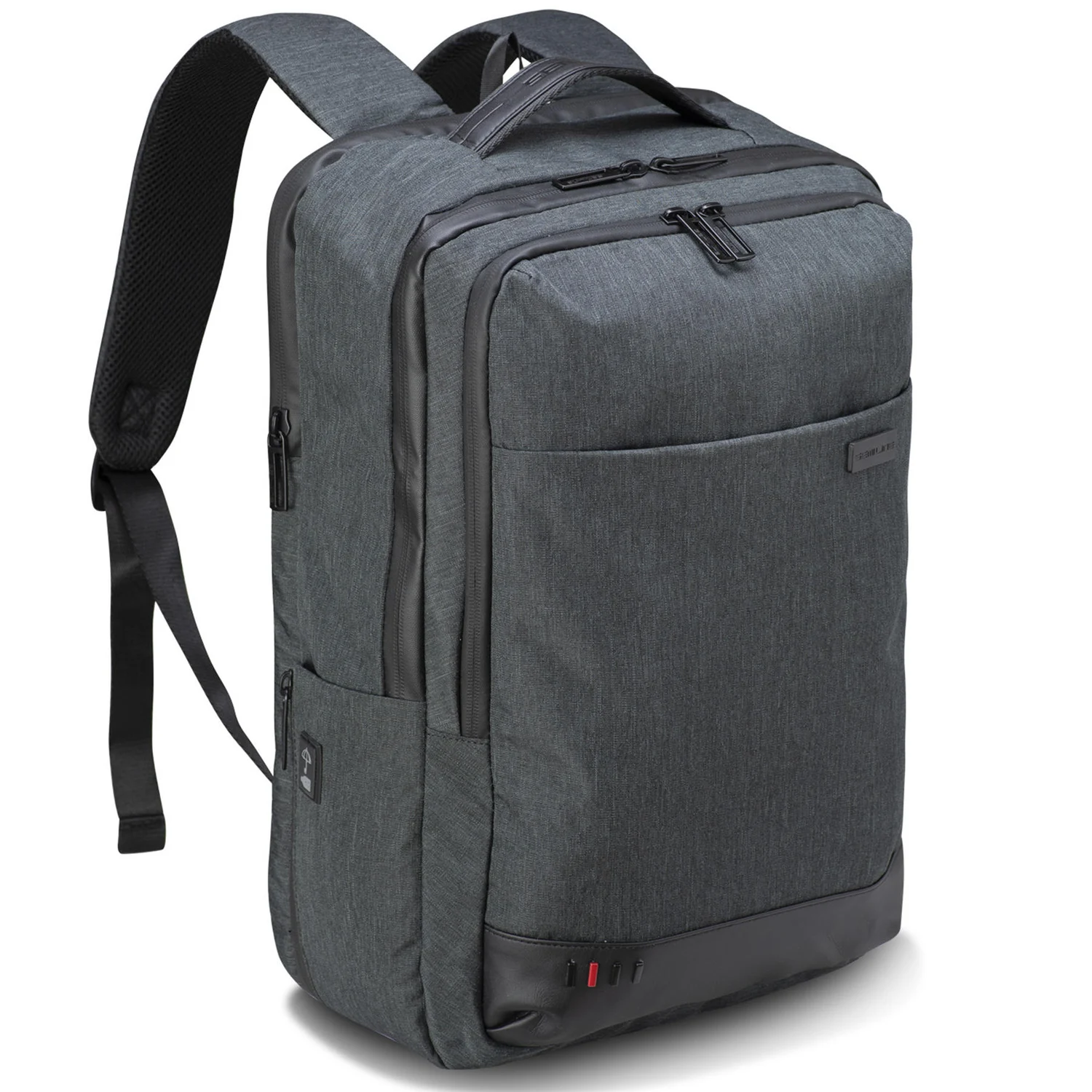Рюкзак міський Semi Line USB 24 600D Polyester DWR 440х300х170 мм Темно-сірий