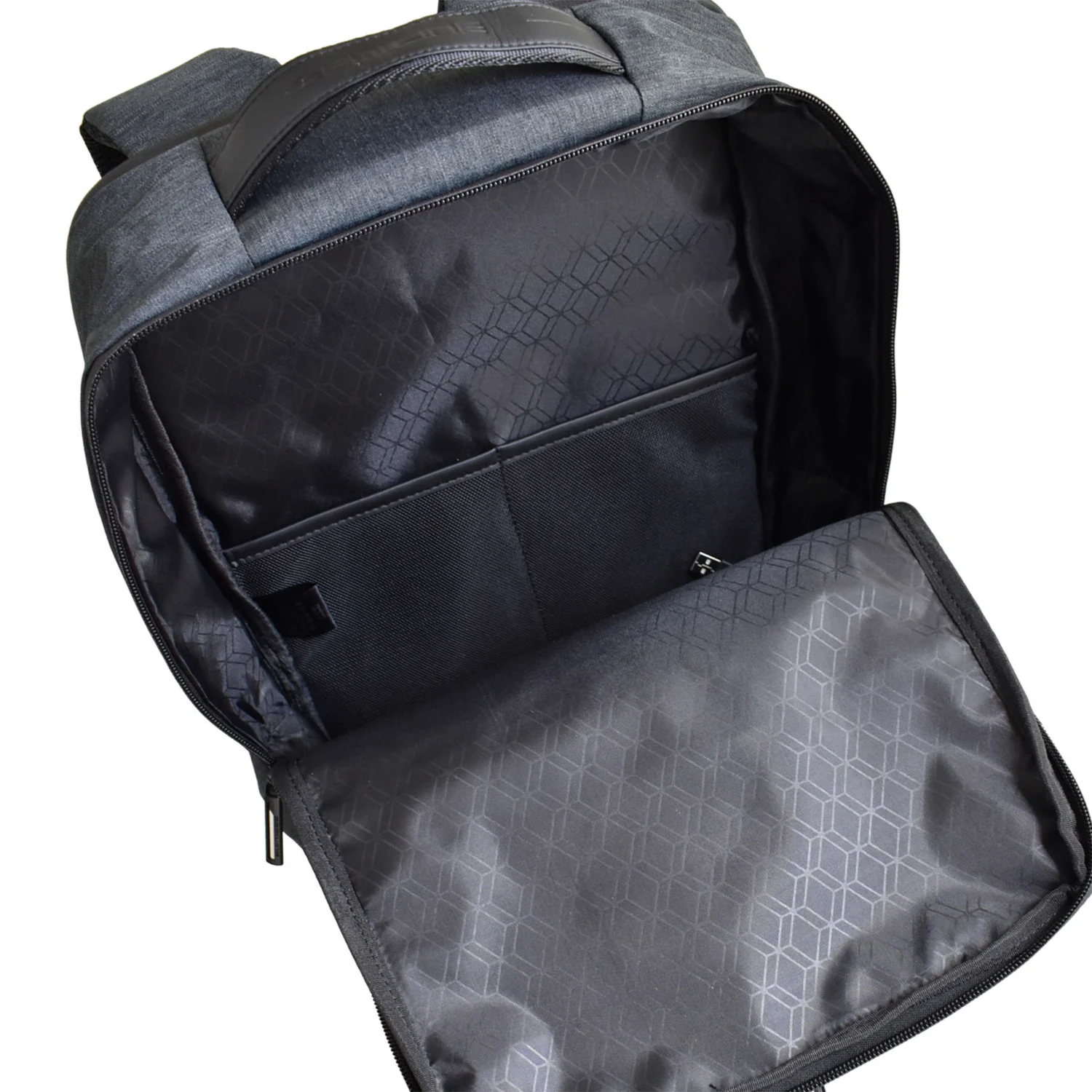 Рюкзак міський Semi Line USB 24 600D Polyester DWR 440х300х170 мм Темно-сірий