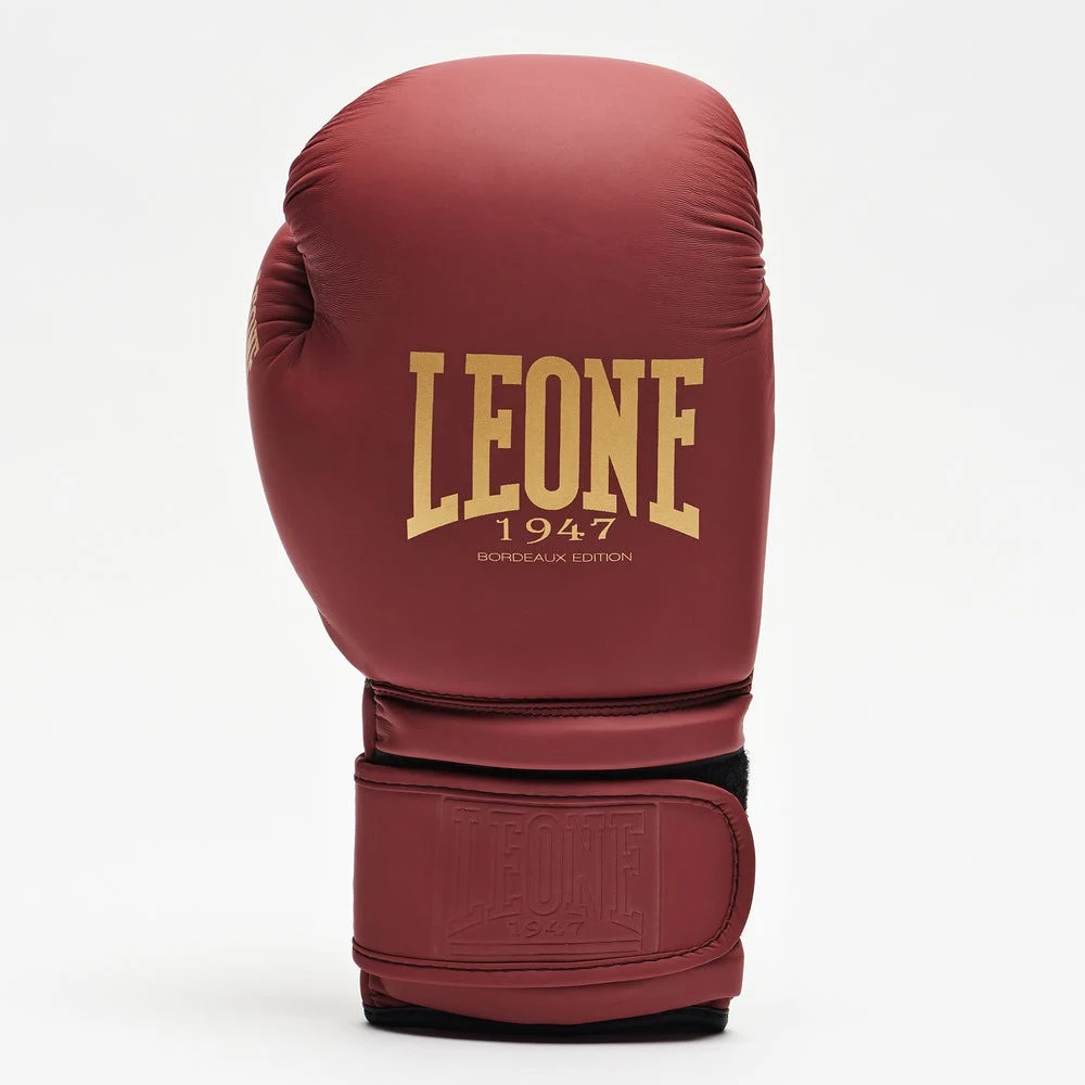 Боксерські рукавички Leone GN059 12 унцій PU чорні