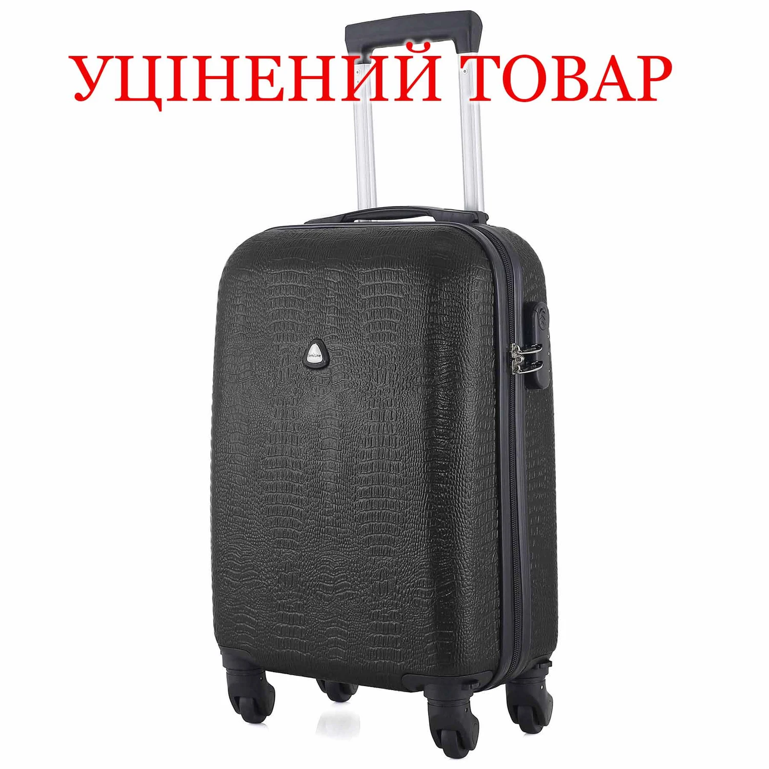 Дорожня сумка Чемодан Semi Line T5580-1 25 л ABS-пластик чорний