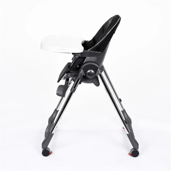 Стульчик для кормления Peg-Perego Prima Pappa Follow Me 75,5х55,5х104,5 см черный хайтек