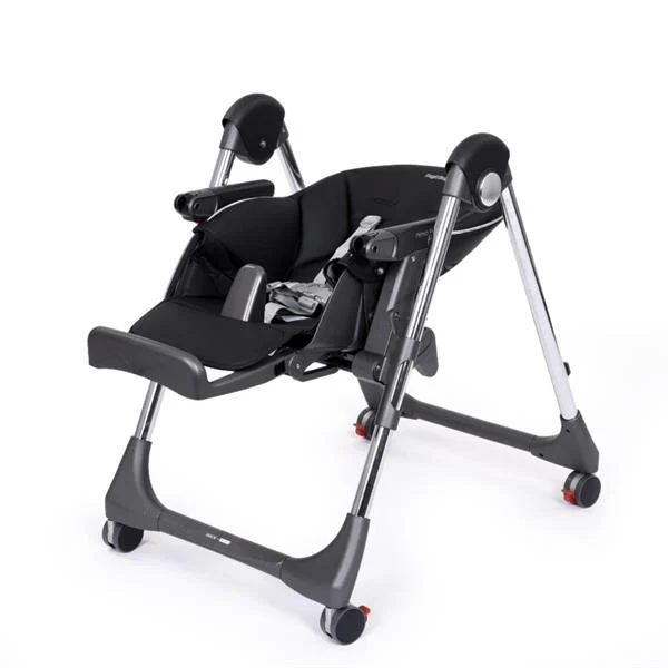 Стульчик для кормления Peg-Perego Prima Pappa Follow Me 75,5х55,5х104,5 см черный хайтек