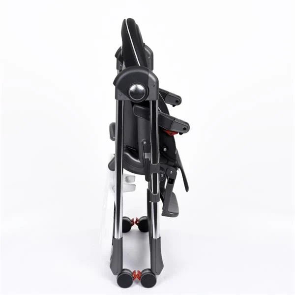 Стульчик для кормления Peg-Perego Prima Pappa Follow Me 75,5х55,5х104,5 см черный хайтек