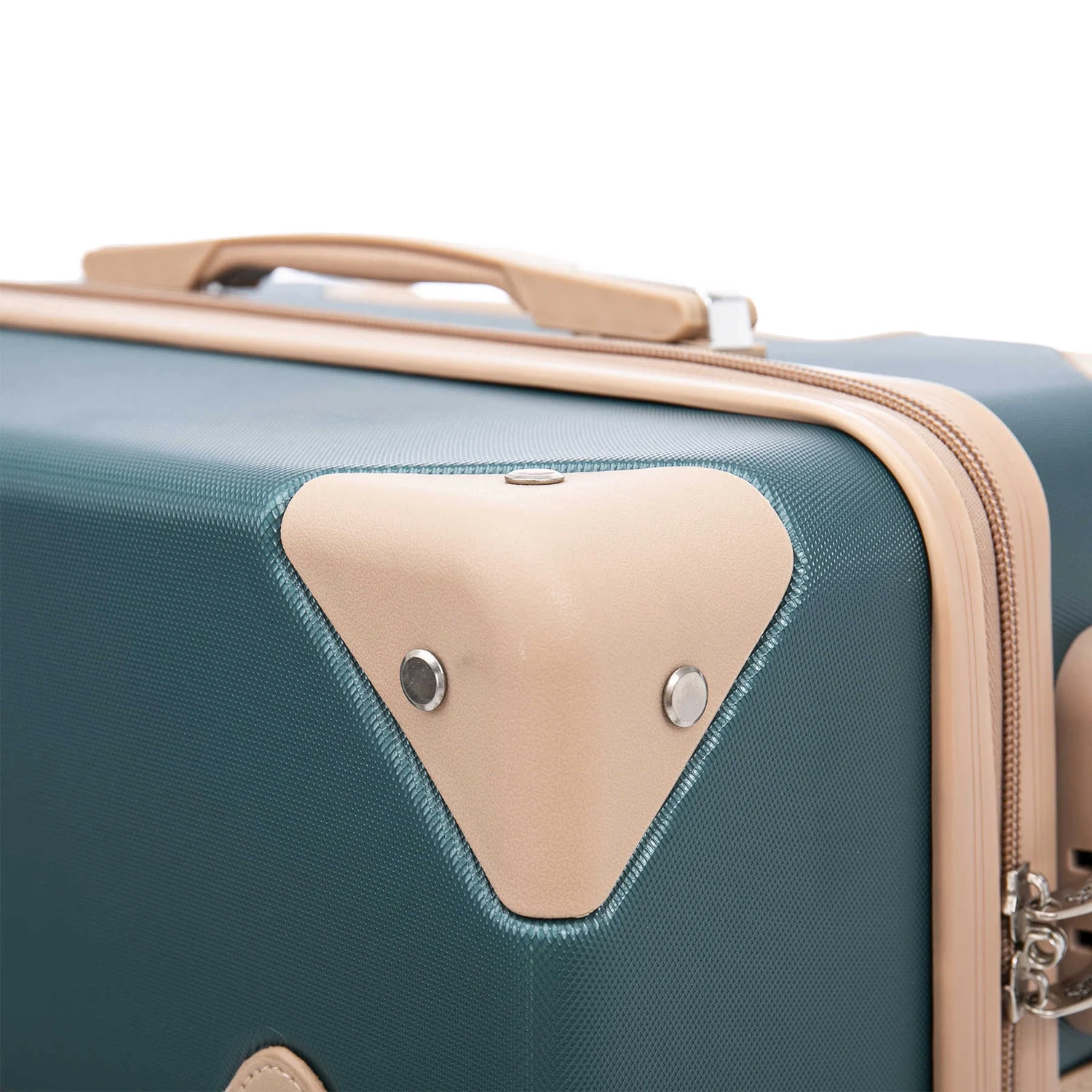 Чемодан Semi Line T5838-3 57,5 л ABS-пластик 24" Green-Navy