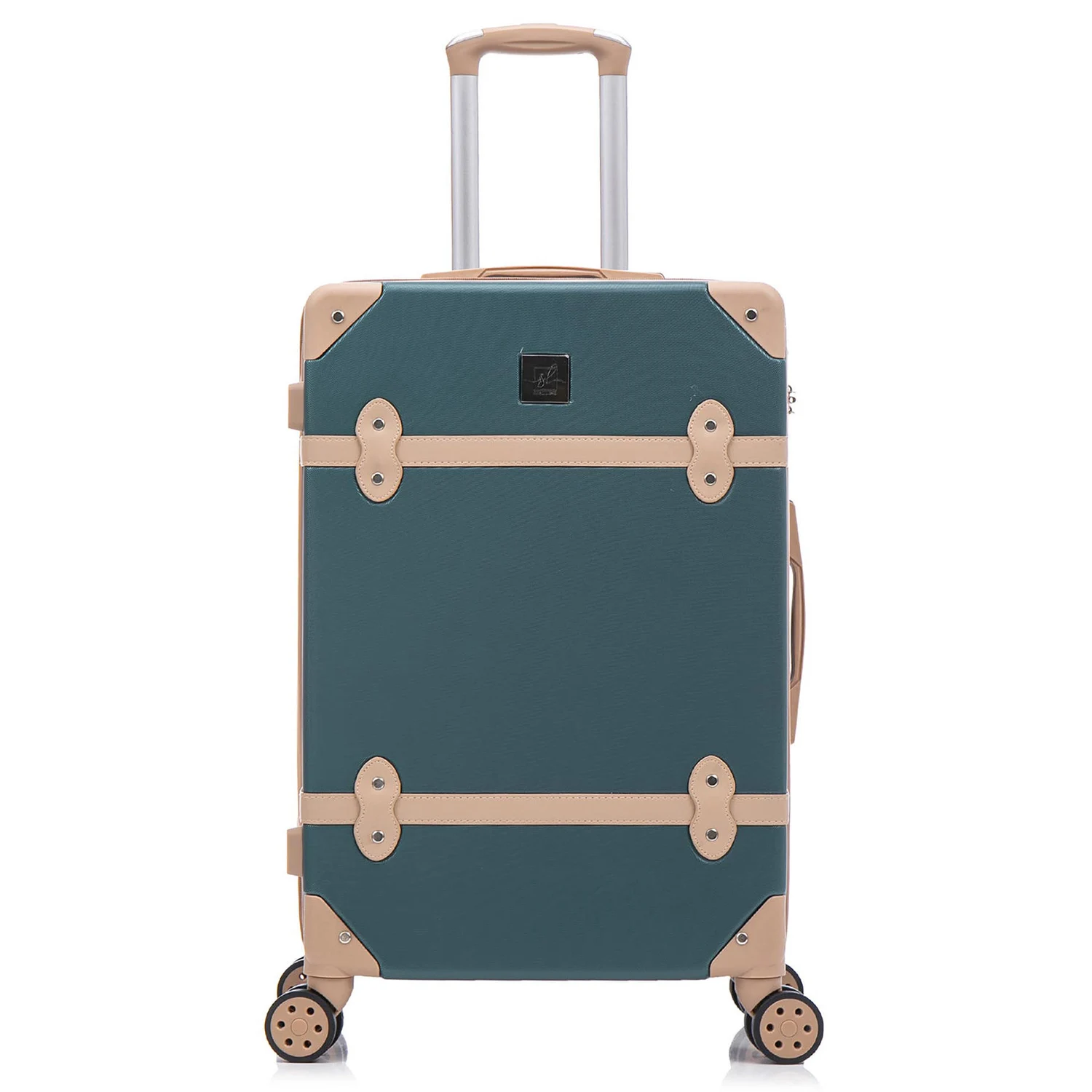 Чемодан Semi Line T5838-3 57,5 л ABS-пластик 24" Green-Navy