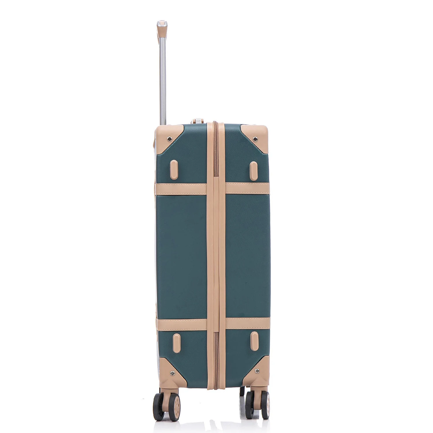 Чемодан Semi Line T5838-3 57,5 л ABS-пластик 24" Green-Navy