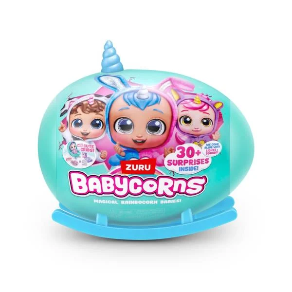Лялька-сюрприз Babycorns 11 шт з люлькою-гойдалкою для дітей від 3 років