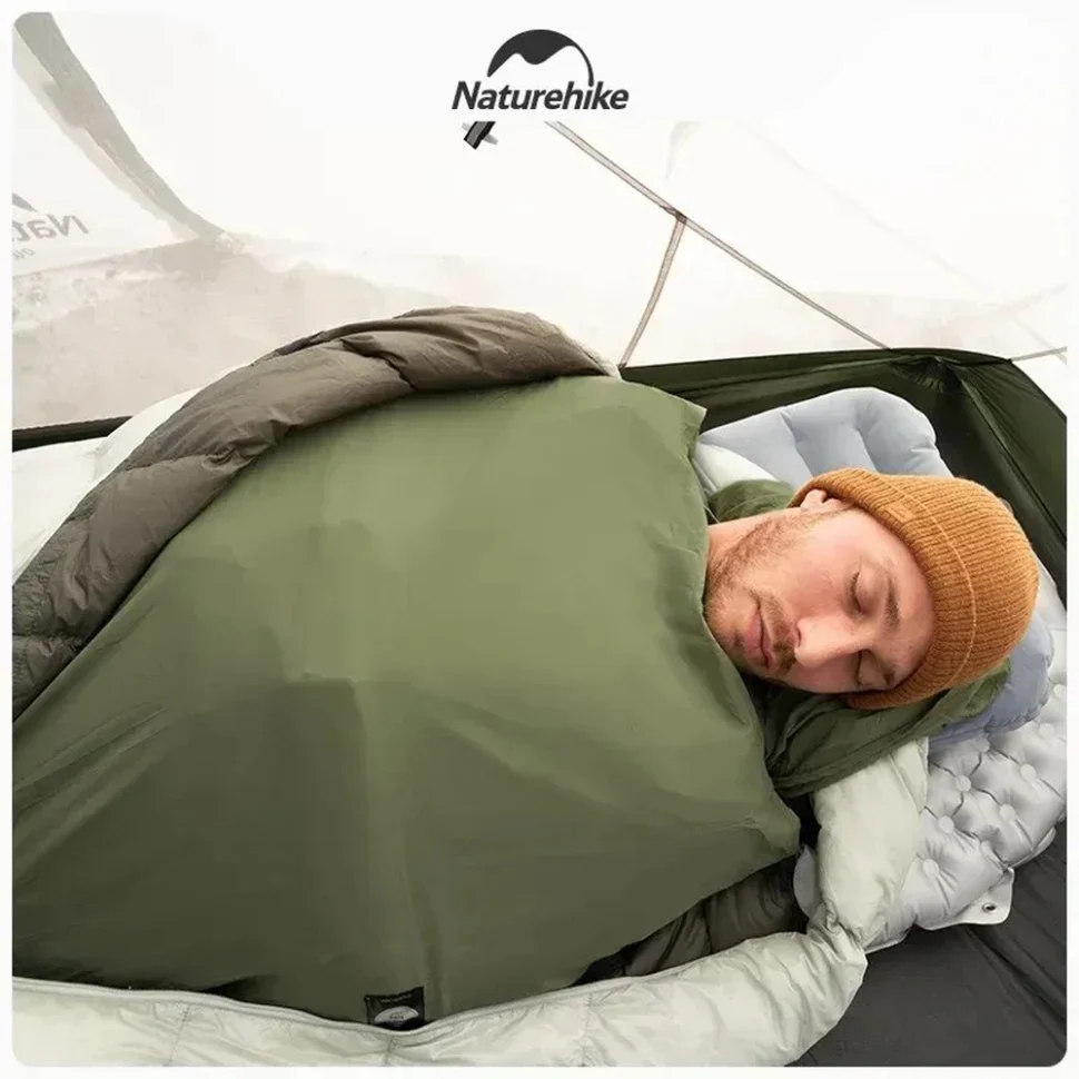 Підкладка для спального мішка Naturehike CNH22SD016 210х80 см нейлон зелена