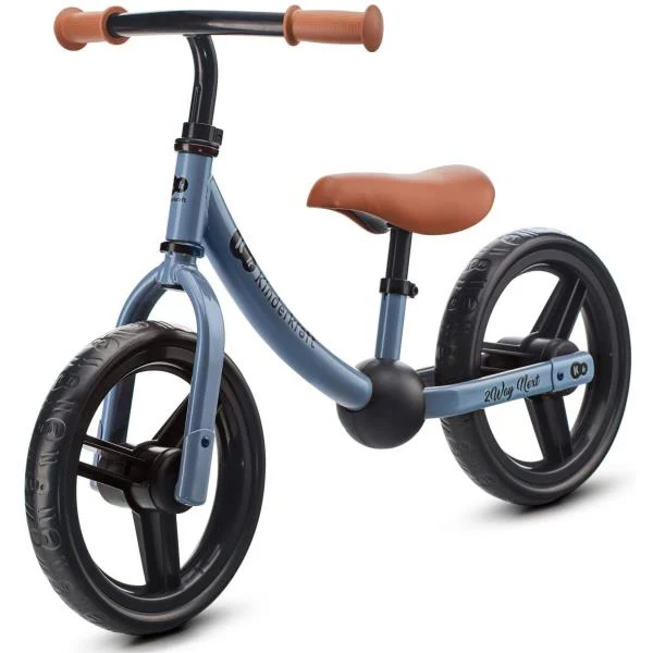 Біговел Kinderkraft 2Way Next 12" металевий блакитний 84х37х62 см до 35 кг