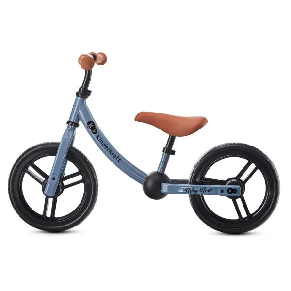Біговел Kinderkraft 2Way Next 12" металевий блакитний 84х37х62 см до 35 кг