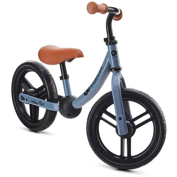 Біговел Kinderkraft 2Way Next 12" металевий блакитний 84х37х62 см до 35 кг