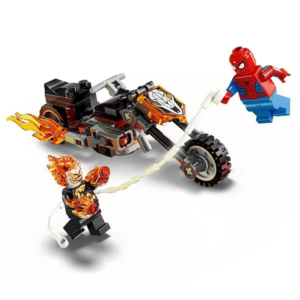 Конструктор LEGO Людина-павук vs Примарний вершник 72 деталі пластик різнобарвний