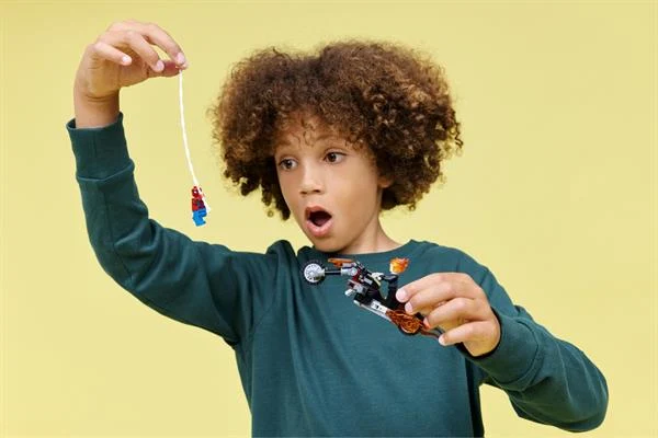 Конструктор LEGO Людина-павук vs Примарний вершник 72 деталі пластик різнобарвний