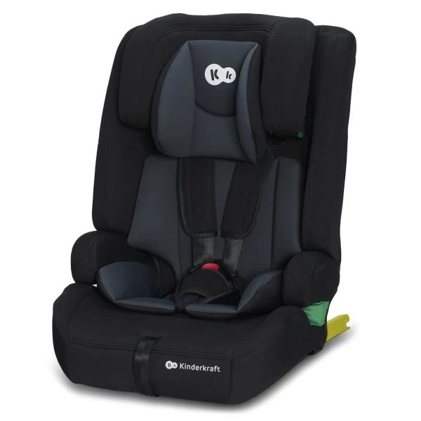 Автокрісло Kinderkraft Safety Fix 2 i-Size 9-36 кг поліестер чорний 60,5-82,5x44x49 см