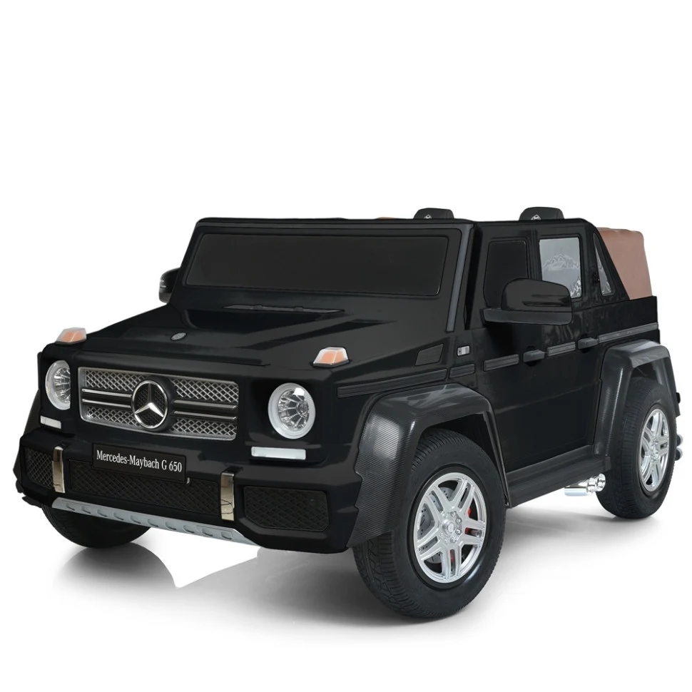 Детский электромобиль Джип Mercedes-Maybach G650 180x120x80 см экокожа 24V до 100 кг