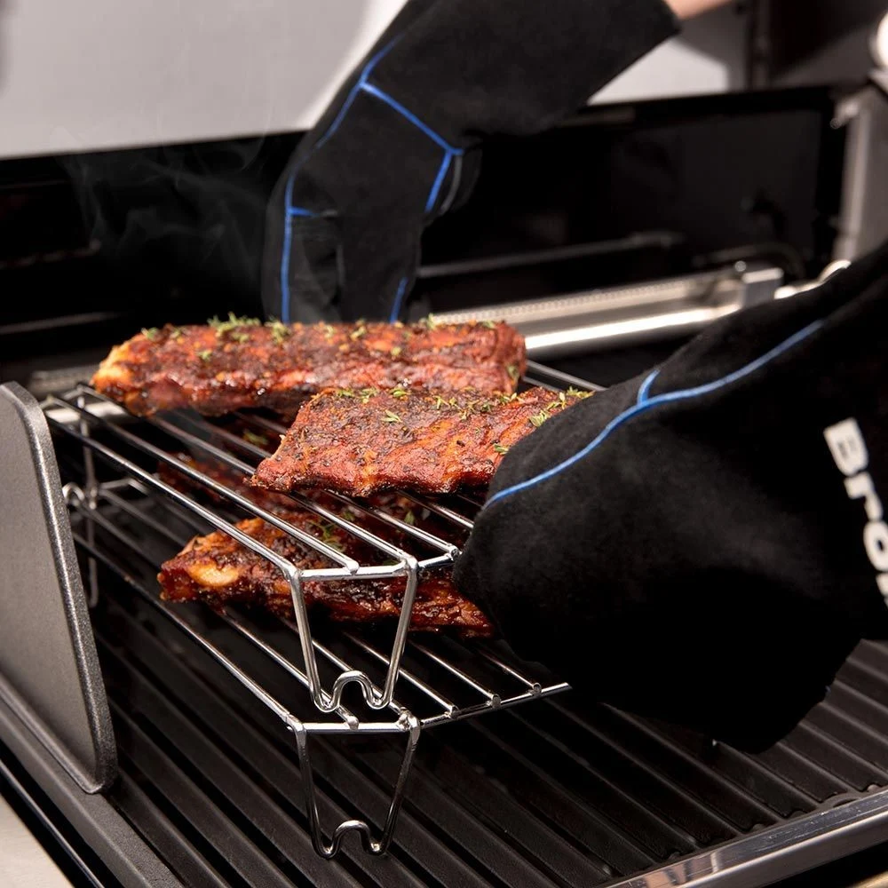 Дворівнева решітка для гриля Broil King 63110 нержавіюча сталь 32x23x14 см
