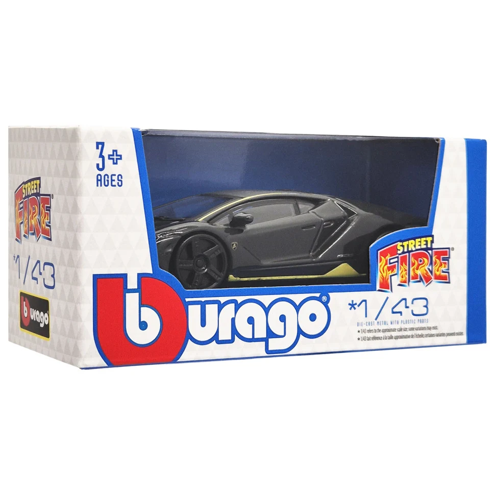 Колекційна модель автомобіля Lamborghini Centenario 1:43 метал, різнобарвний