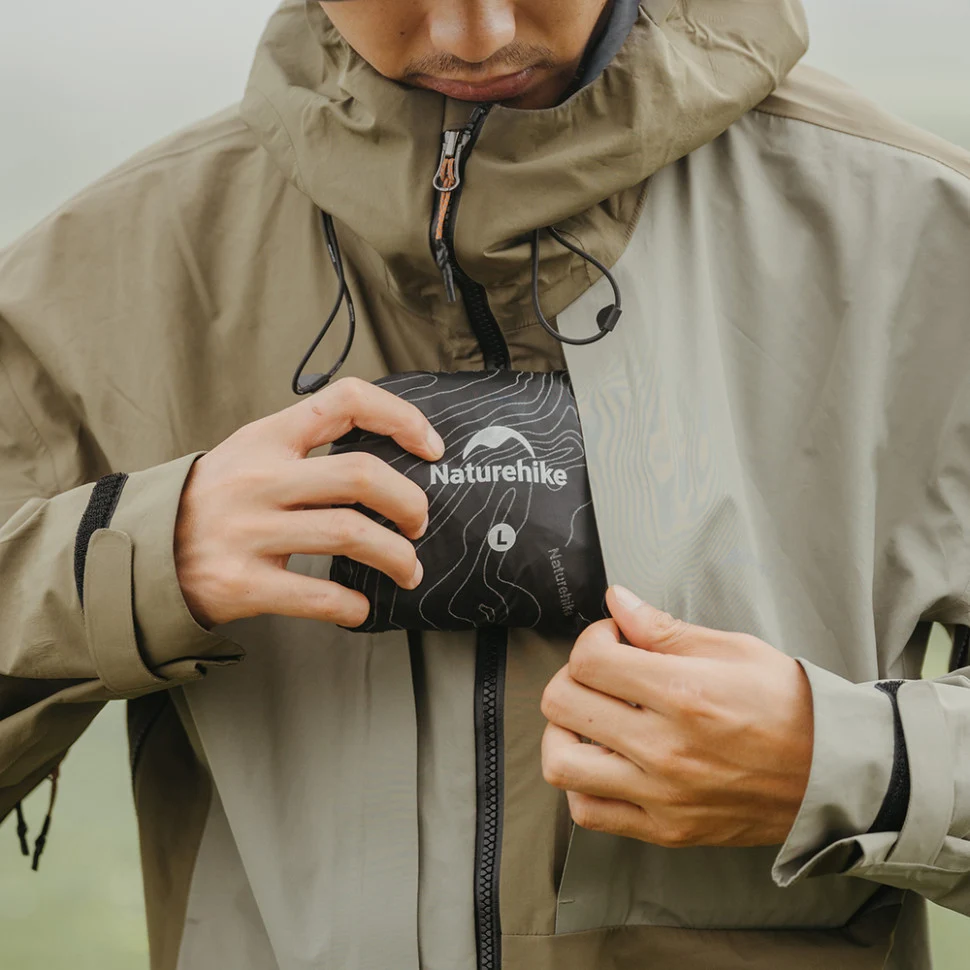 Чохол для рюкзака Naturehike CNK2450PJ010 M 30-40 л поліестер чорний