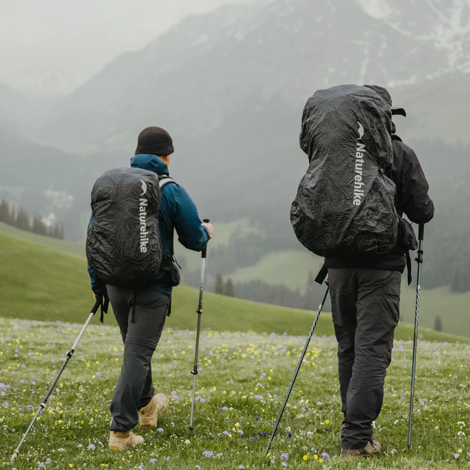 Чохол для рюкзака Naturehike CNK2450PJ010 M 30-40 л поліестер чорний