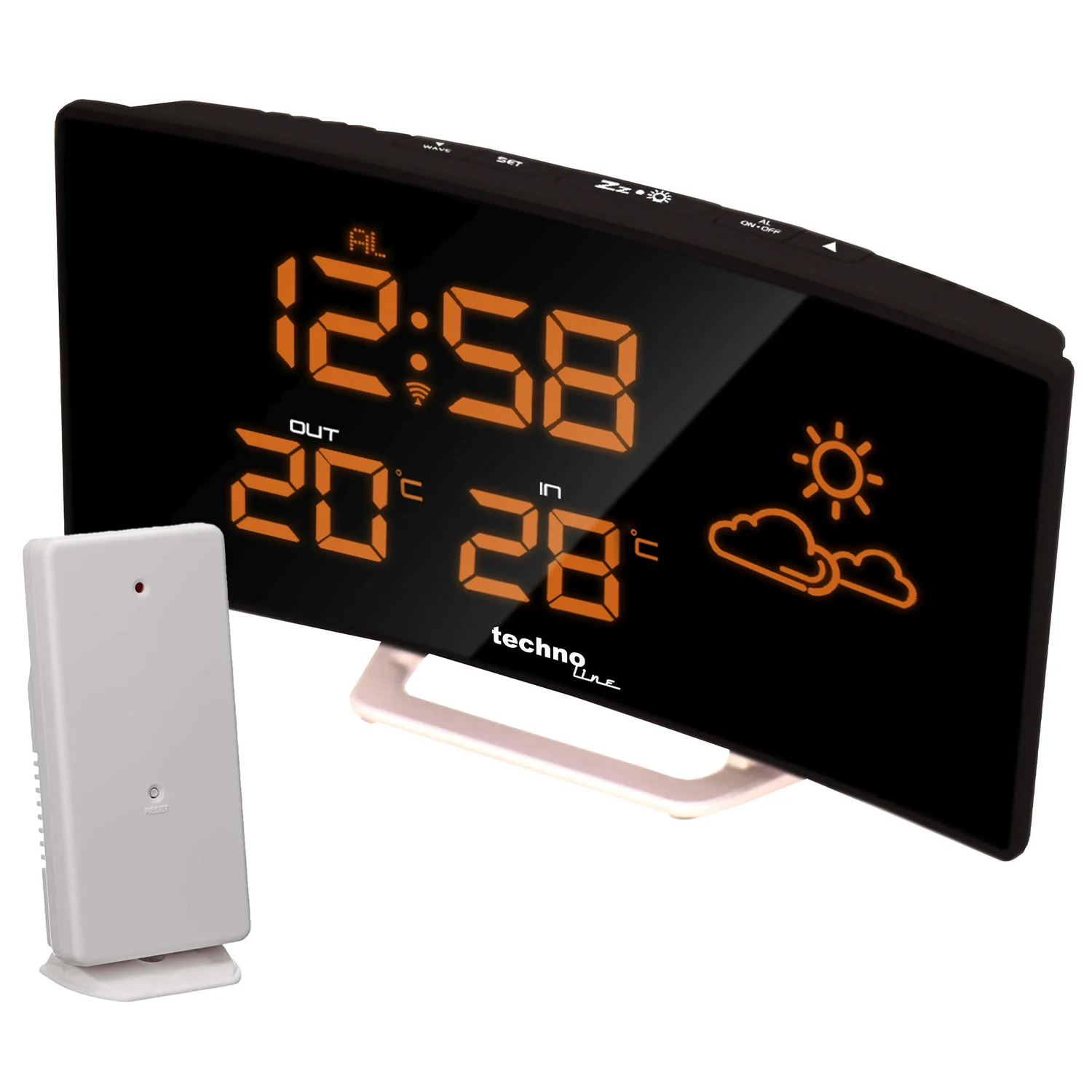 Метеостанція Technoline WS6832 чорна РК дисплей пластик 2100 км 0-49,9 °C