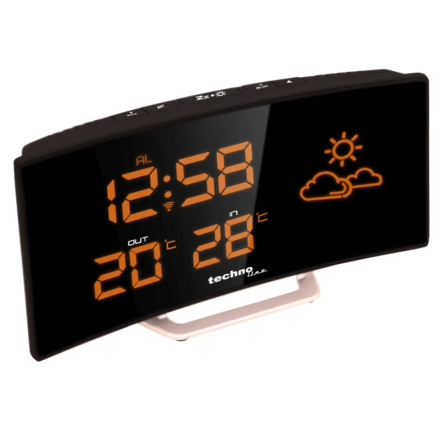 Метеостанція Technoline WS6832 чорна РК дисплей пластик 2100 км 0-49,9 °C