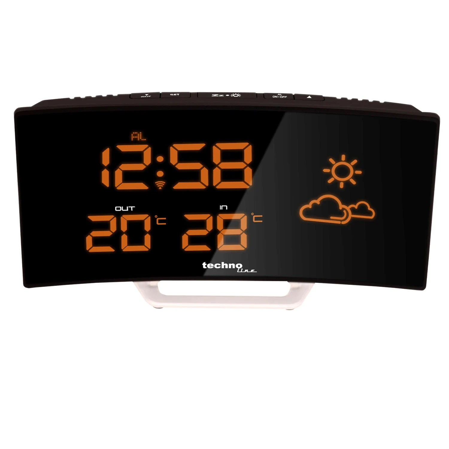 Метеостанція Technoline WS6832 чорна РК дисплей пластик 2100 км 0-49,9 °C