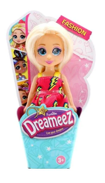 Лялька колекційна Dreameez 'Модниця' Кіра 12 см пластик 4 ляльки