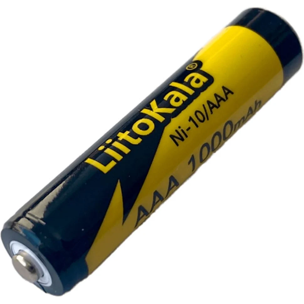 Акумулятор Ni-10/AAA 1000mAh NiMH 1.2V AAA низькосаморозрядний