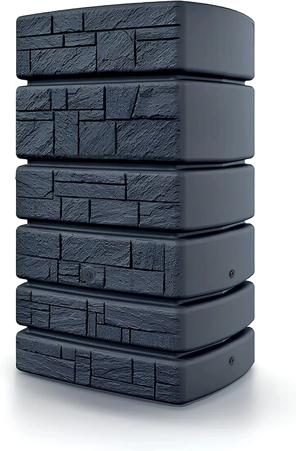 Резервуар для дощової води 500 л HDPE антрацитовий 775х583х1300 мм
