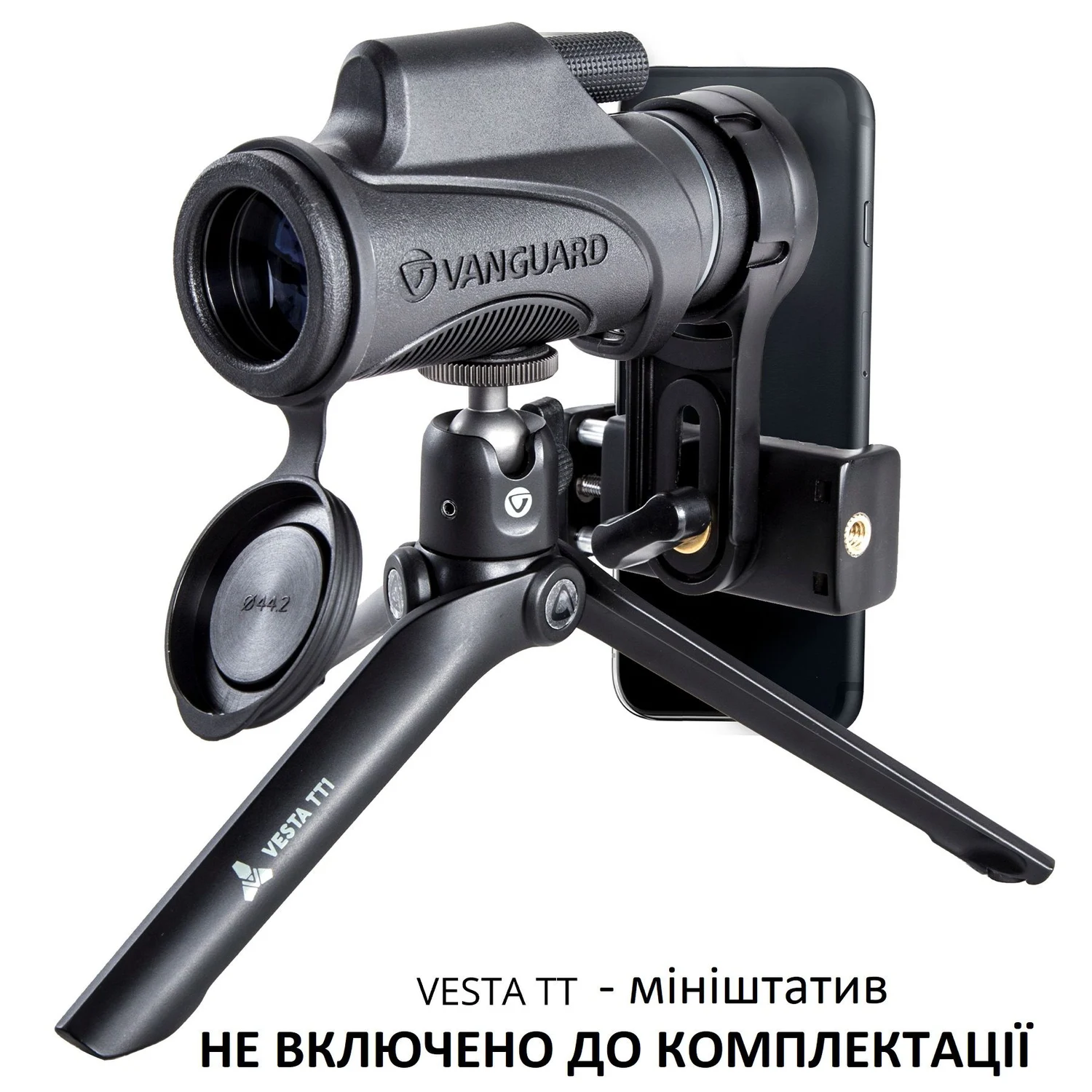 Монокуляр Vanguard Vesta 8x32 WP 8x 32 мм чорний водонепроникний