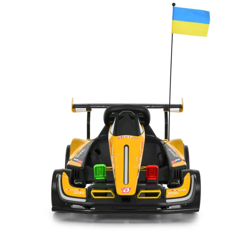 Електрокарт Bambi Kart M 6322EBLR 2×150W 24V 14Ah до 50 кг 117х68х48 см чорний