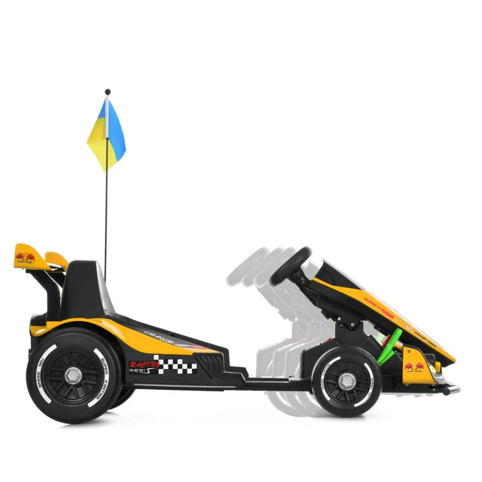 Електрокарт Bambi Kart M 6322EBLR 2×150W 24V 14Ah до 50 кг 117х68х48 см чорний