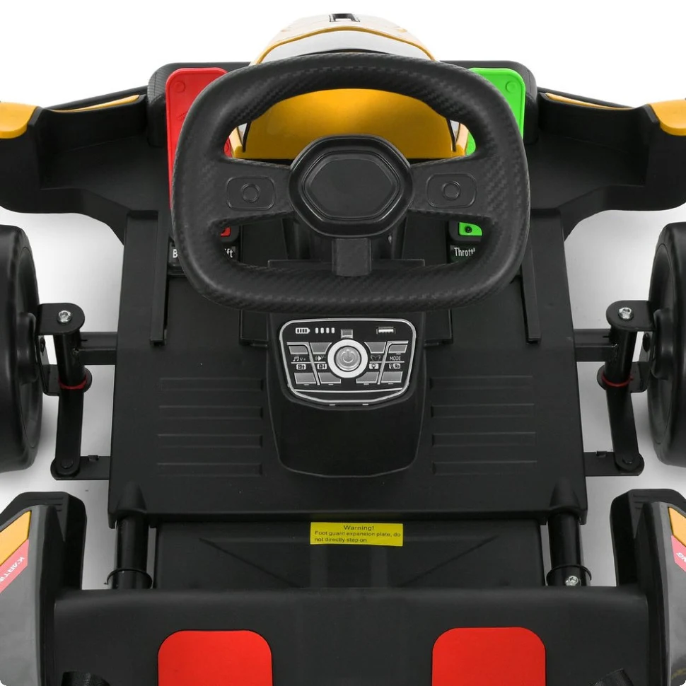 Електрокарт Bambi Kart M 6322EBLR 2×150W 24V 14Ah до 50 кг 117х68х48 см чорний