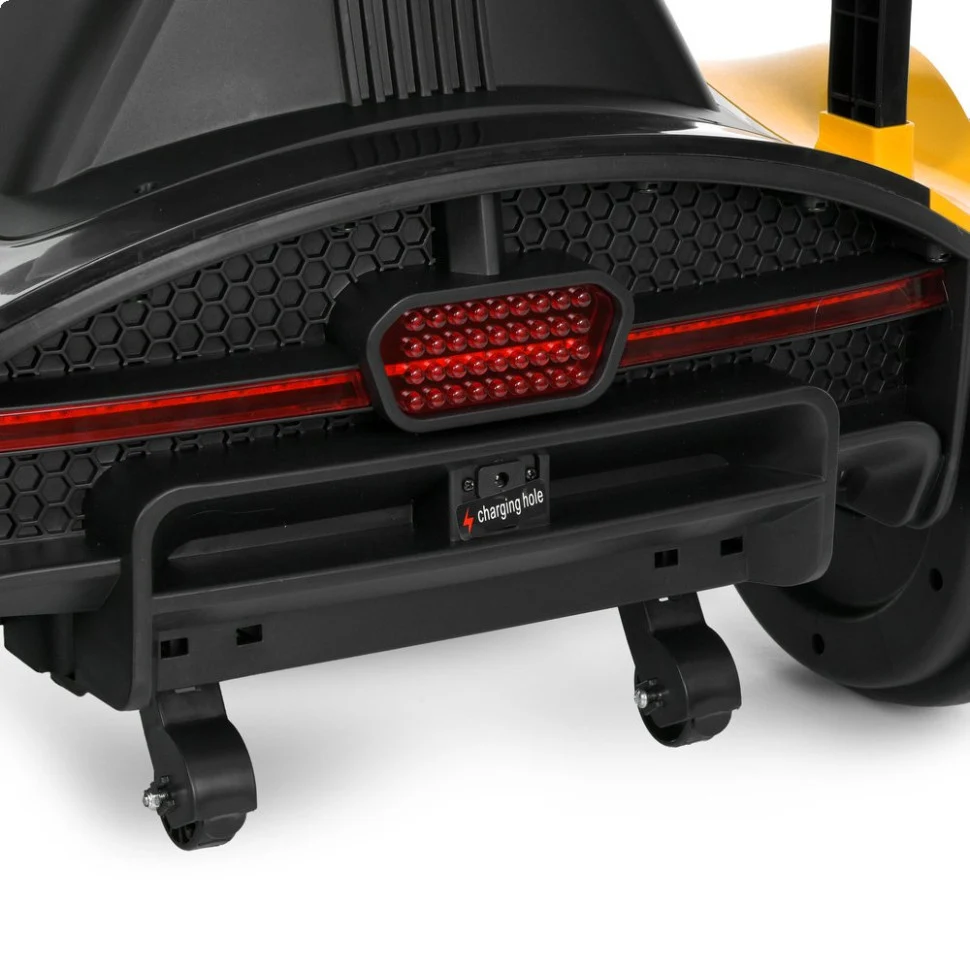 Електрокарт Bambi Kart M 6322EBLR 2×150W 24V 14Ah до 50 кг 117х68х48 см чорний
