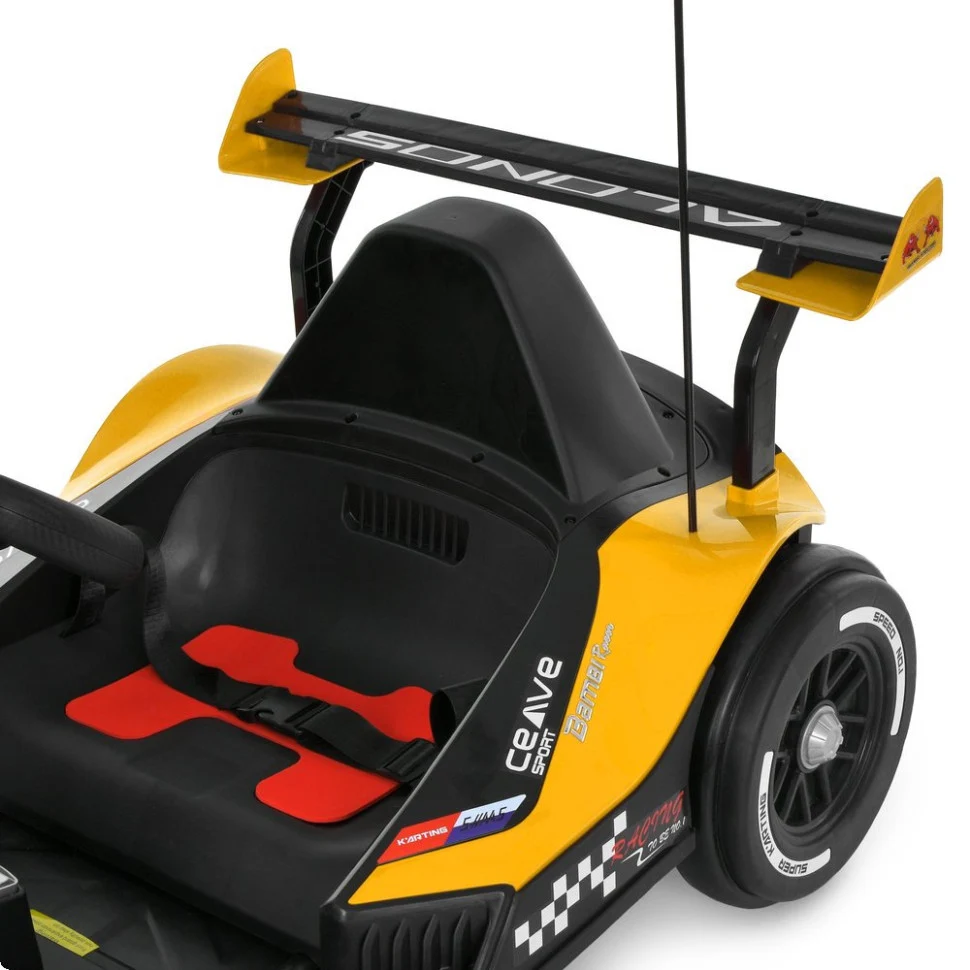 Електрокарт Bambi Kart M 6322EBLR 2×150W 24V 14Ah до 50 кг 117х68х48 см чорний