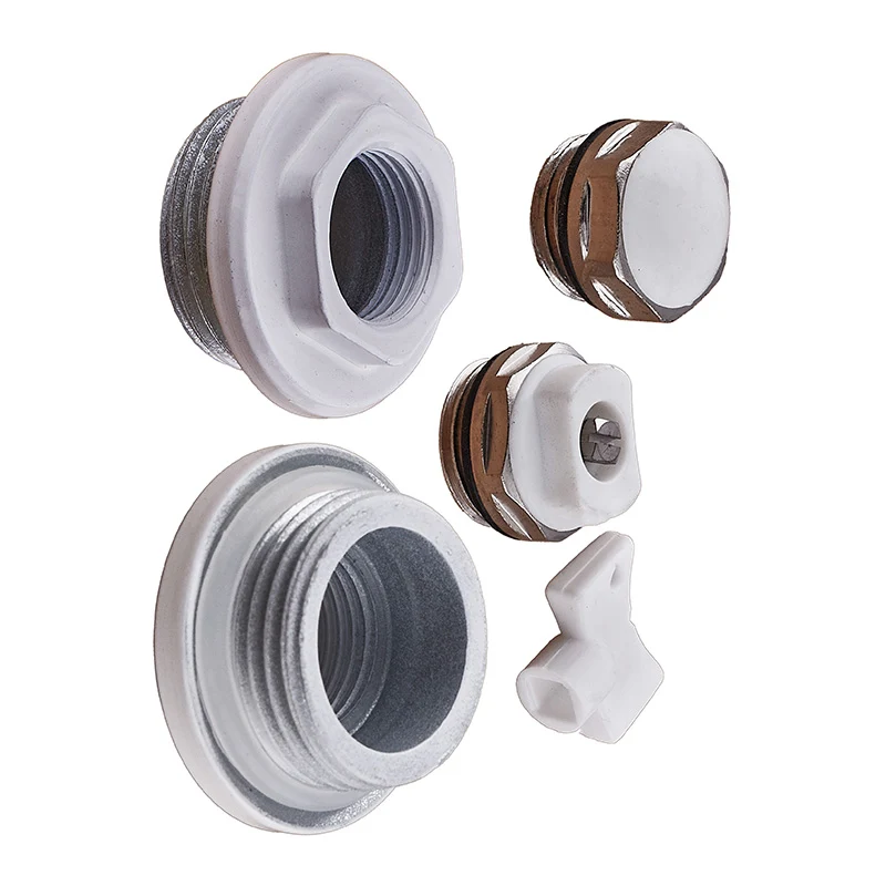 Комплект радіаторний BITHERM SET-01 1/2" чорний метал без кріплень
