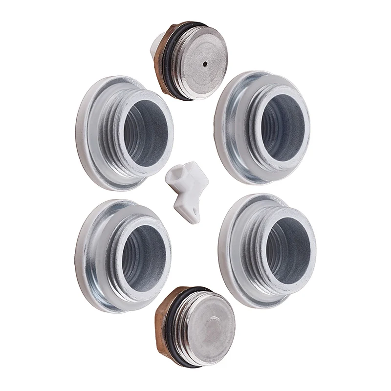 Комплект радіаторний BITHERM SET-01 1/2" чорний метал без кріплень