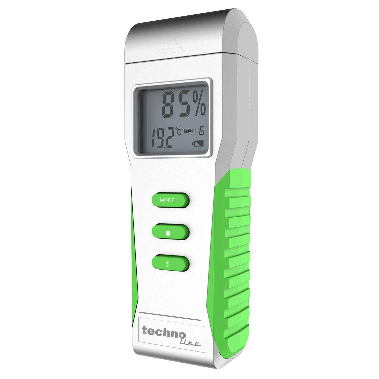 Вологомір Technoline WZ1300 для 6 типів матеріалів 30х25 мм Silver/Green